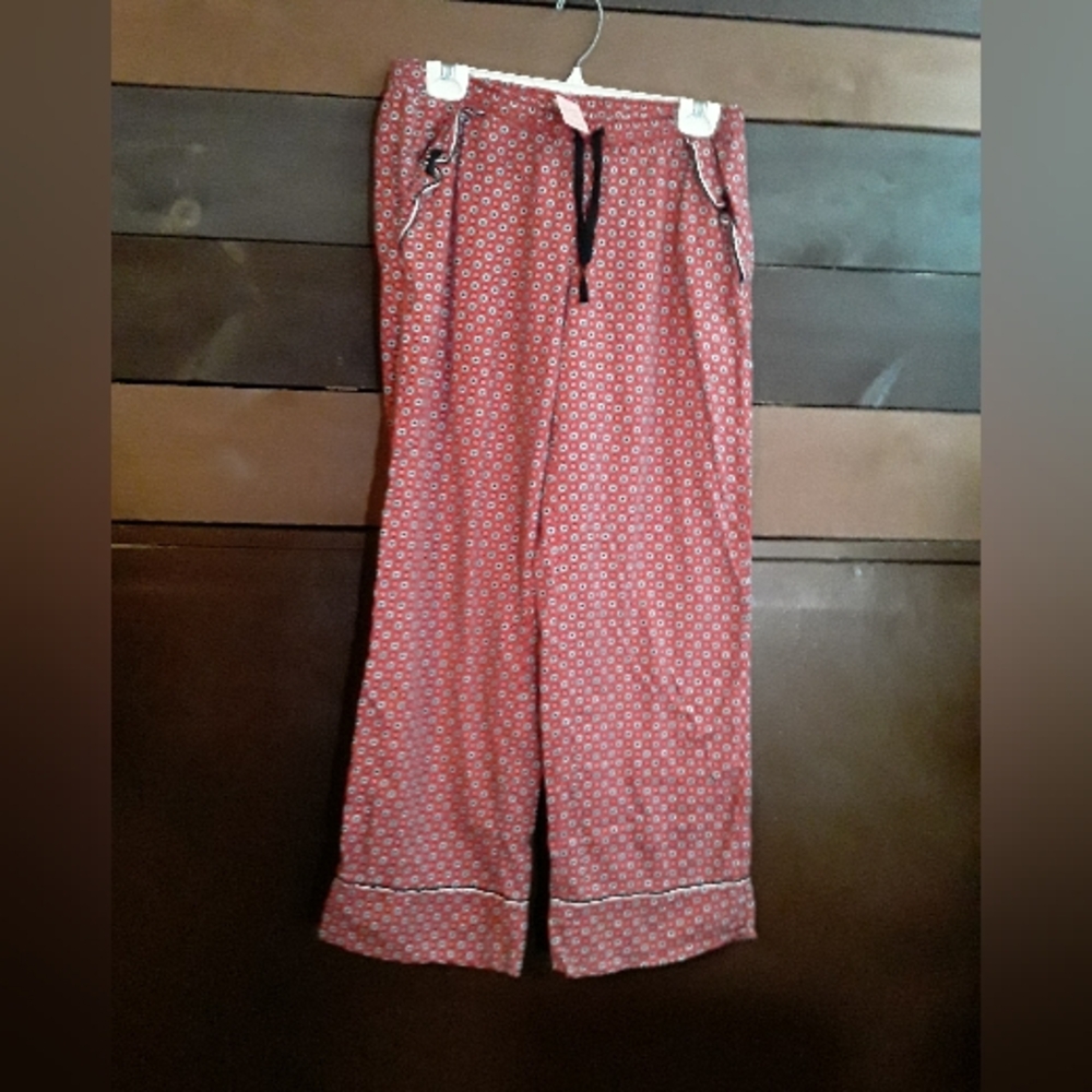 Victoria's Secret small women's adorable night pants drawstring waist pockets